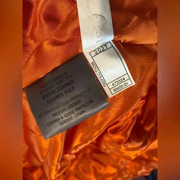 Wilson’s Leather 100 % Leather Motorcycle Jacket Sz XL - Picture 13 of 13